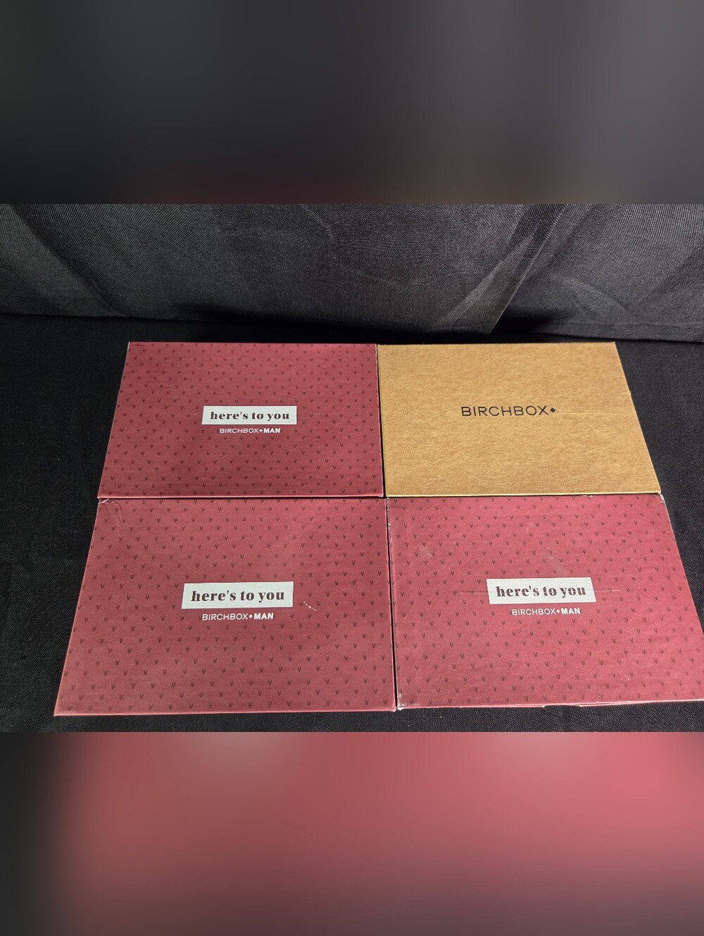 4 Birchbox For Men Open Unused